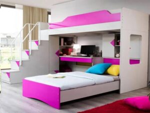 Princess Castle Bunk Bed