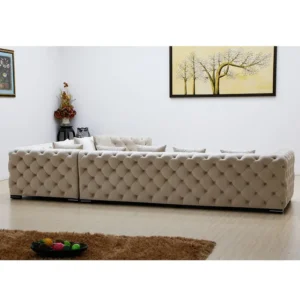 Corner Chesterfield design sofaset 