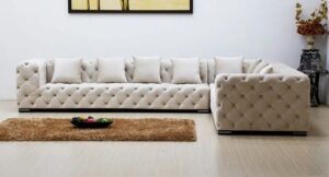 Corner Chesterfield design sofaset 