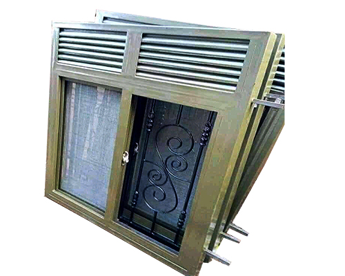 Sliding metallic Window