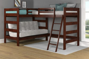 Futon L shaped Bunk Bed