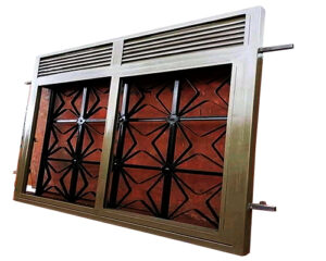Sliding Metallic Window