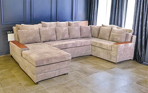 sectional U shape sofaset 10 seater