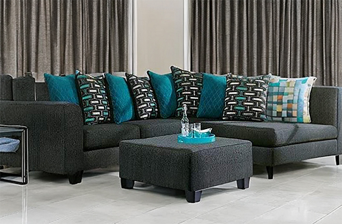 sectional L shape sofaset 5 seater
