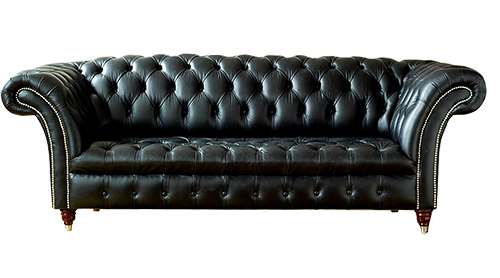 Leather Chesterfield Sofa 2 seater