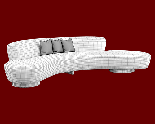 Curved Sofa