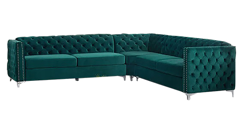 Chesterfield sofaset 5 seater L shape design