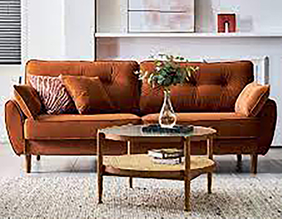 Mid-Century Modern Sofaset 2 seater