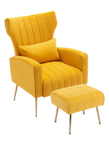 Upholstered High Back arm Chair Single Seater