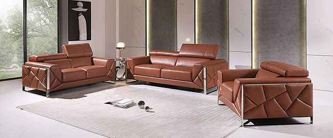Mid-Century Modern Sofaset 6 seater