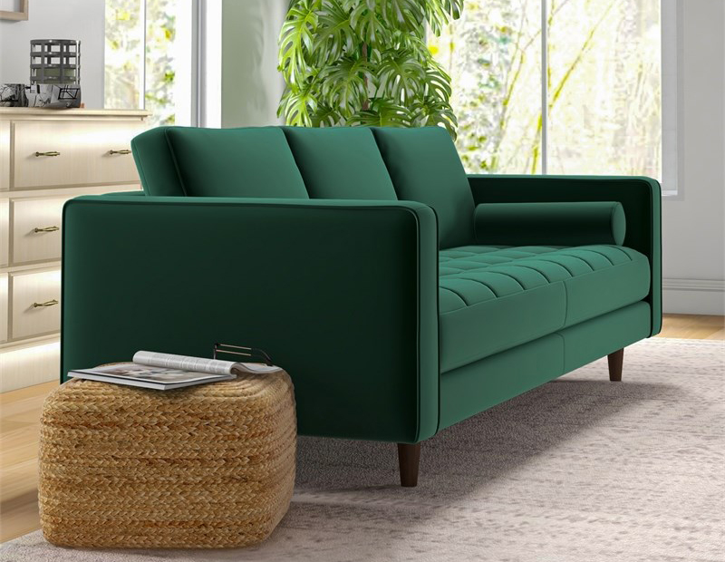 Mid-Century Modern Sofaset 3 seater