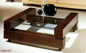 Modern Rectangular Glass Center Table