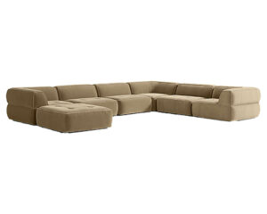 U-Shaped Sectional Sofaset 5 Seater