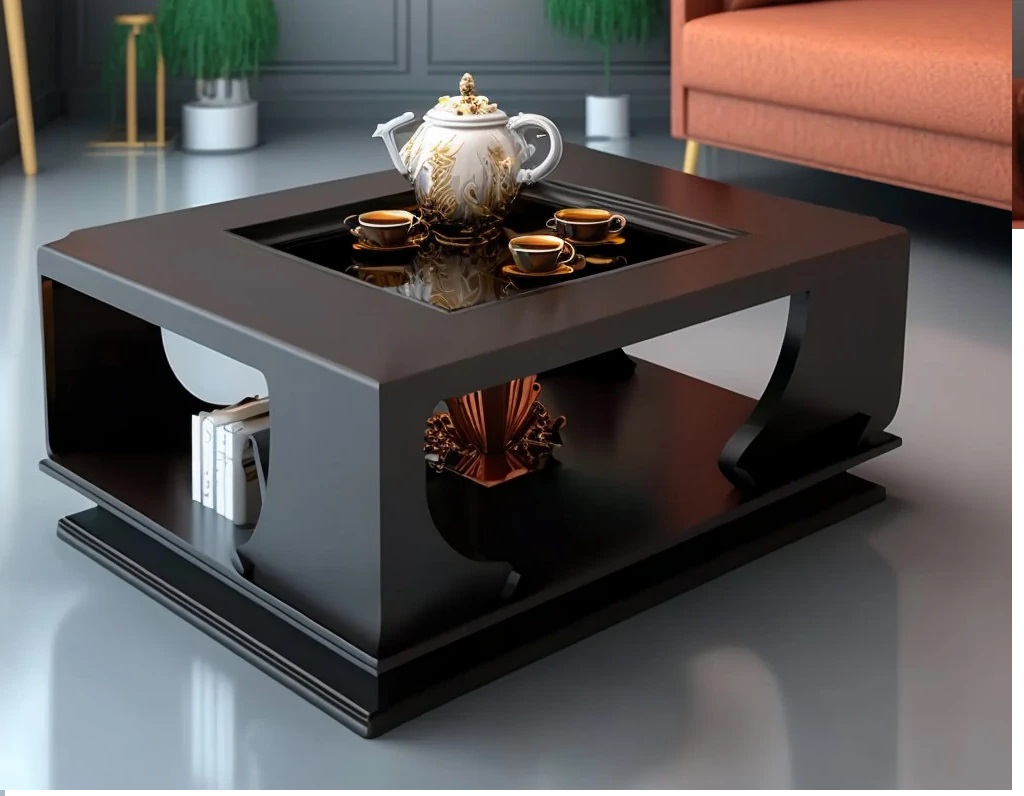 Wooden Living Room Center Table