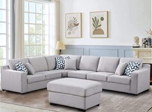 L Shaped Chaise Sofaset 5 seatert