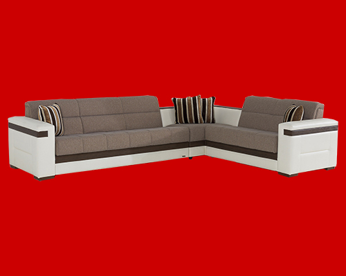 L-Shaped Sectional Sofaset 6 Seater