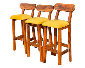 Sturdy Solid Wooden Kitchen Bar Stool