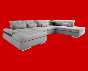 L-Shaped Sectional Sofaset 6 Seater.