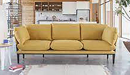 Mid-Century Modern Sofaset 3 seater
