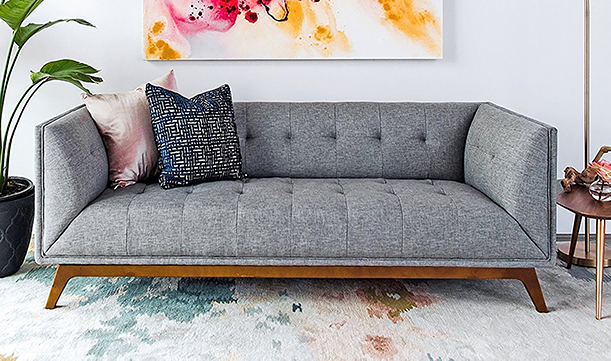 Mid-Century Modern Sofaset 2 seater