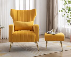 Upholstered High Back arm Chair Single Seater