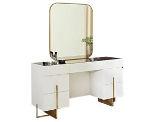 Modern gold legs dressing table