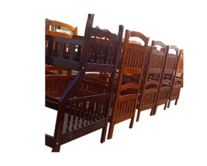 Solid Wood Double Decker Bed