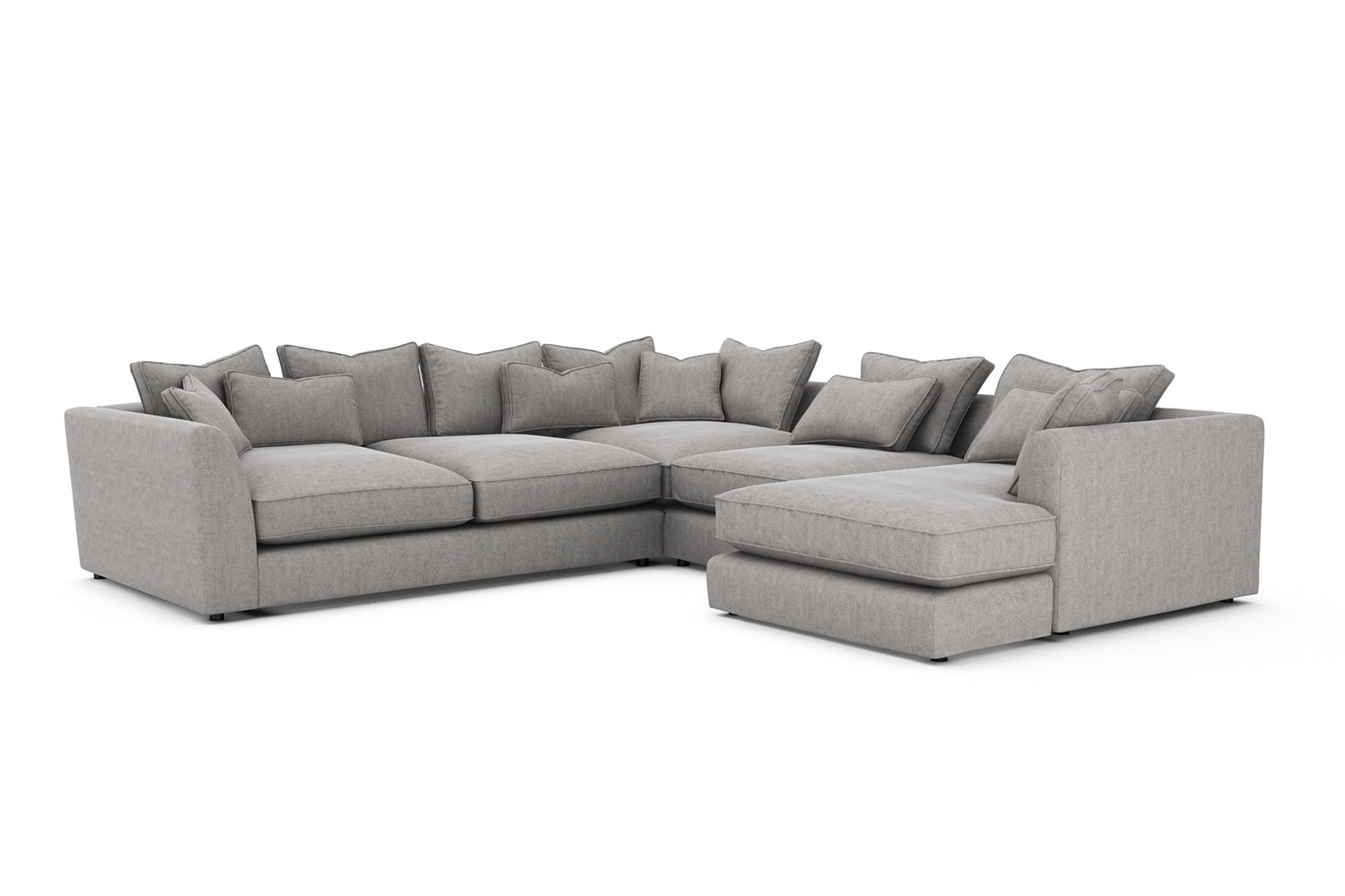 U shaped Chaise Sofaset 4 Seater