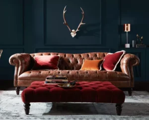 Traditional sofa 3 seater