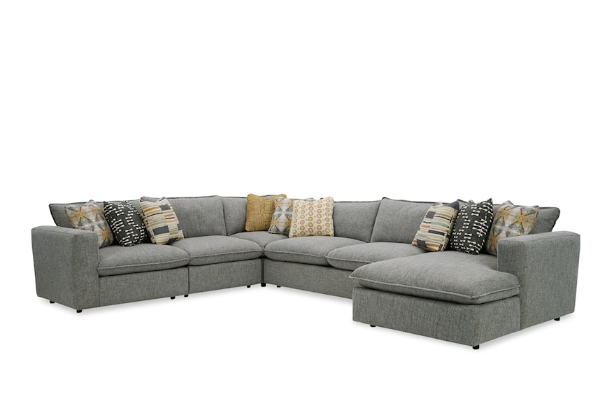 U shaped Chaise Sofaset 6 Seater