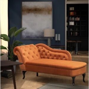 foyil upholstered chaise lounge