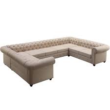 U shaped conversational sofaset 8 seater