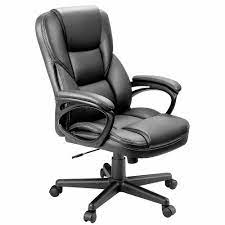 Fairmont Big and Tall Executive Office Chair with Memory Foam Cushions