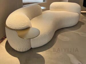 Hot sale modern genuine curved velvet chesterfield sofaset furniture in uganda