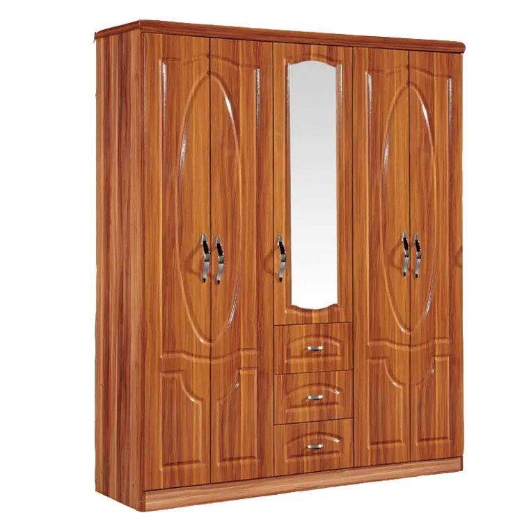 capacity closet cabinet modern 4 door European bedroom wardrobe