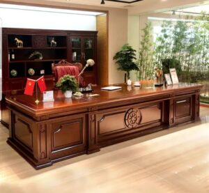 Luxury Design Office Furniture Modern L Boss Office Table Executive Office Desk