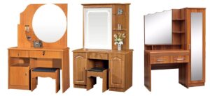 Latest design dressing mirrors with shelves 
