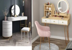 Light Luxury Villa Bedroom Dressing Mirror