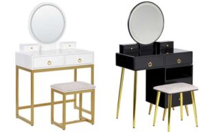 Luxury Vanity Dressing Mirror Set
