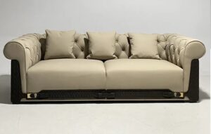 2 seater Upholstered Armless Sofaset