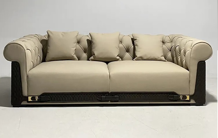 2 seater Upholstered Armless Sofaset