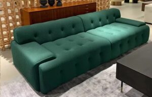 2 seater Upholstered Armless Sofaset
