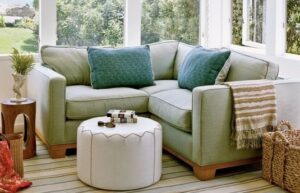 3 seater Affordable Linen Blend Sectional Sofaset