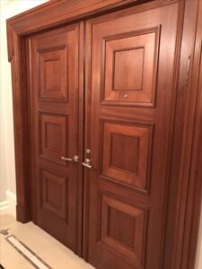 Craftsman-Style Solid Wood Front Door