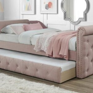 Upholstered Daybed with Trundle