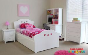 Modern Sleigh Style Baby Cot