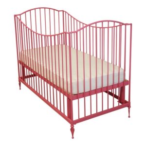 Vintage-Inspired Iron Baby Cot