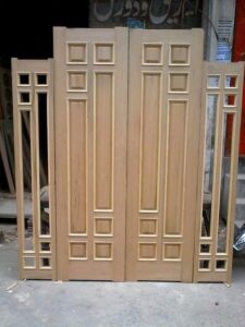 Farmhouse-Style Wooden Screen Door