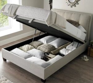 Ottoman Storage Bed with Gas Lift Mechanism