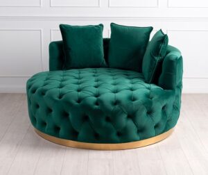 Budget Velvet Upholstered Loveseat